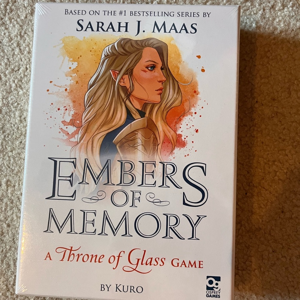 Embers of Memory Red and Orange Board Game